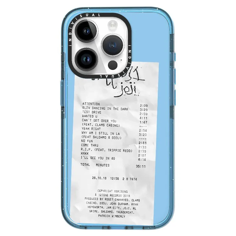 Ballads Joji Receipt Style Phone Case_iPhone Ultra-Impact Case [1522219]