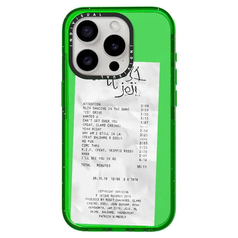Ballads Joji Receipt Style Phone Case_iPhone Ultra-Impact Case [1522219]