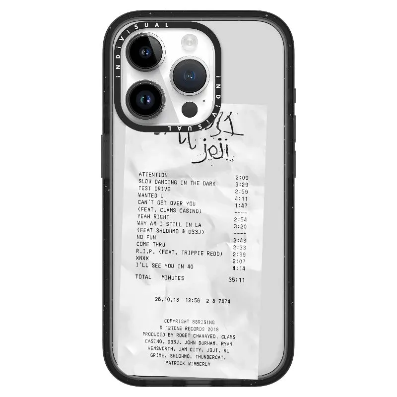Ballads Joji Receipt Style Phone Case_iPhone Ultra-Impact Case [1522219]