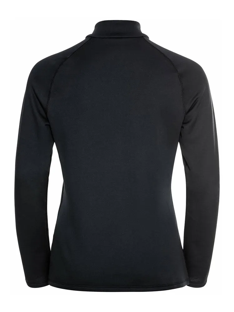 Besso Long Sleeve Half Zip Mid Layer - Black