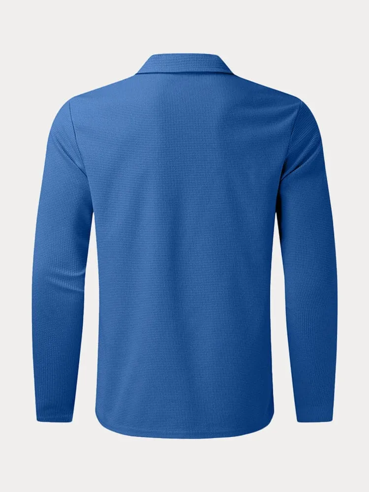 Breathable Loose Fit Waffle Top