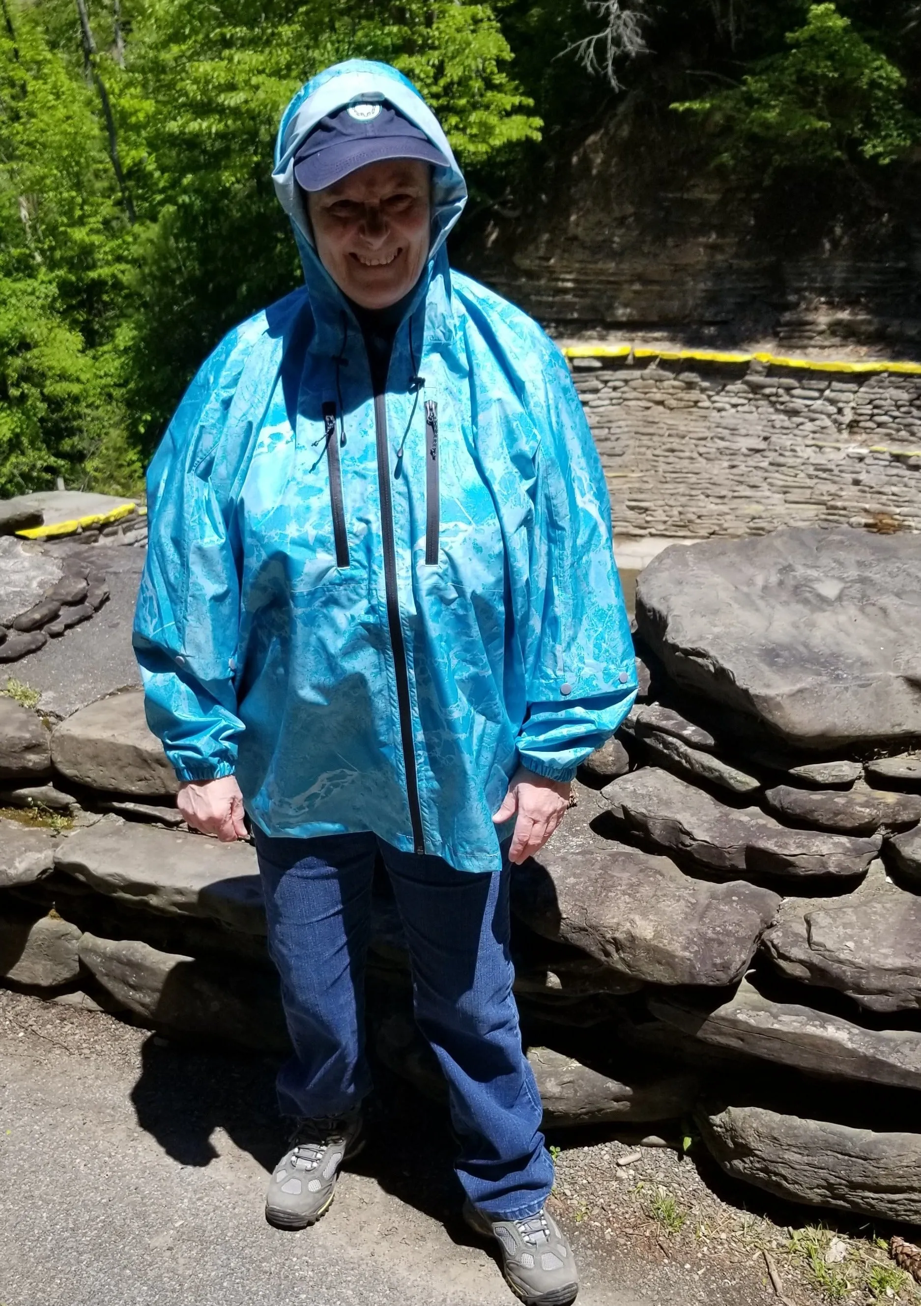Brella 2015 Light Blue Rain Jacket
