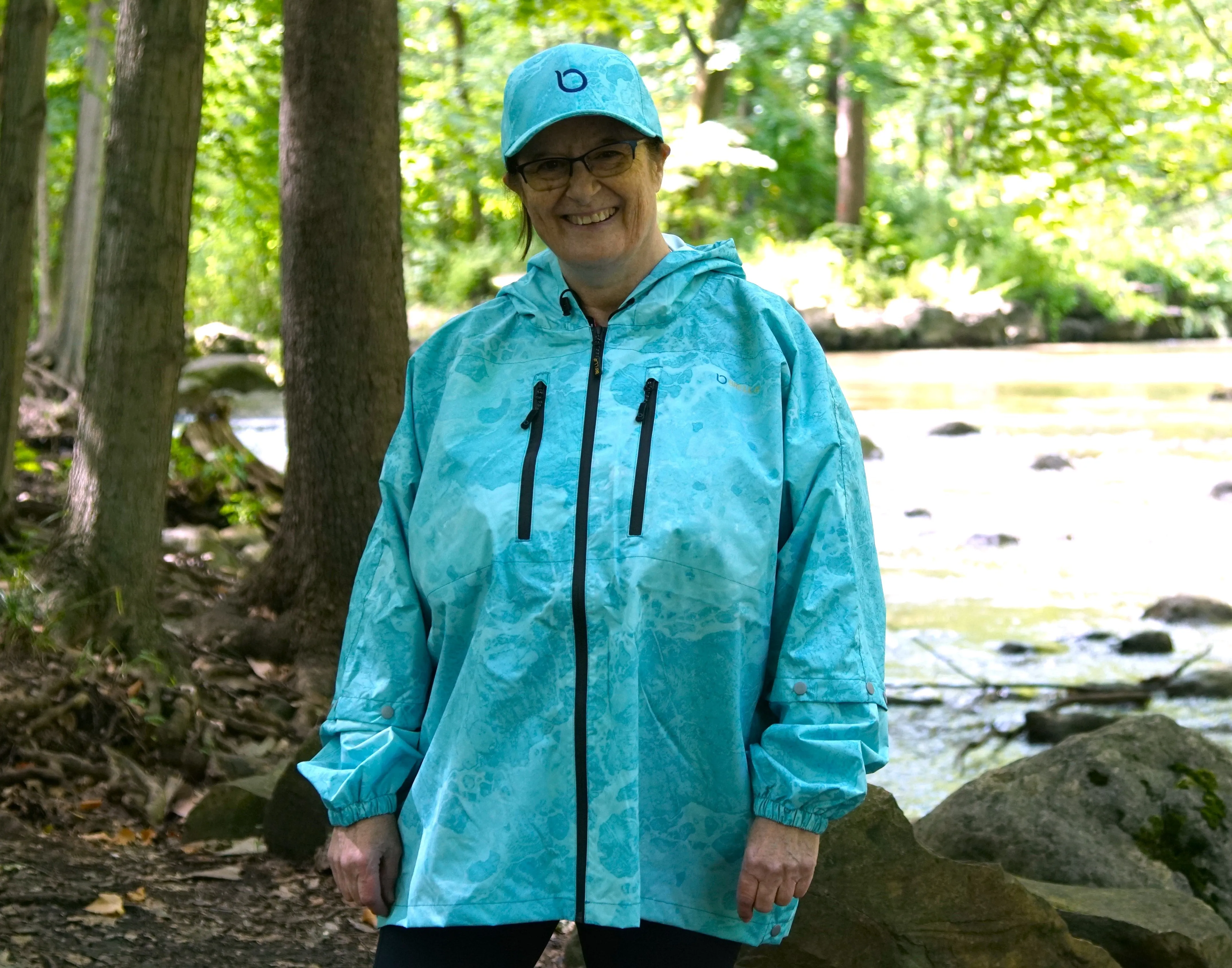Brella 2015 Light Blue Rain Jacket