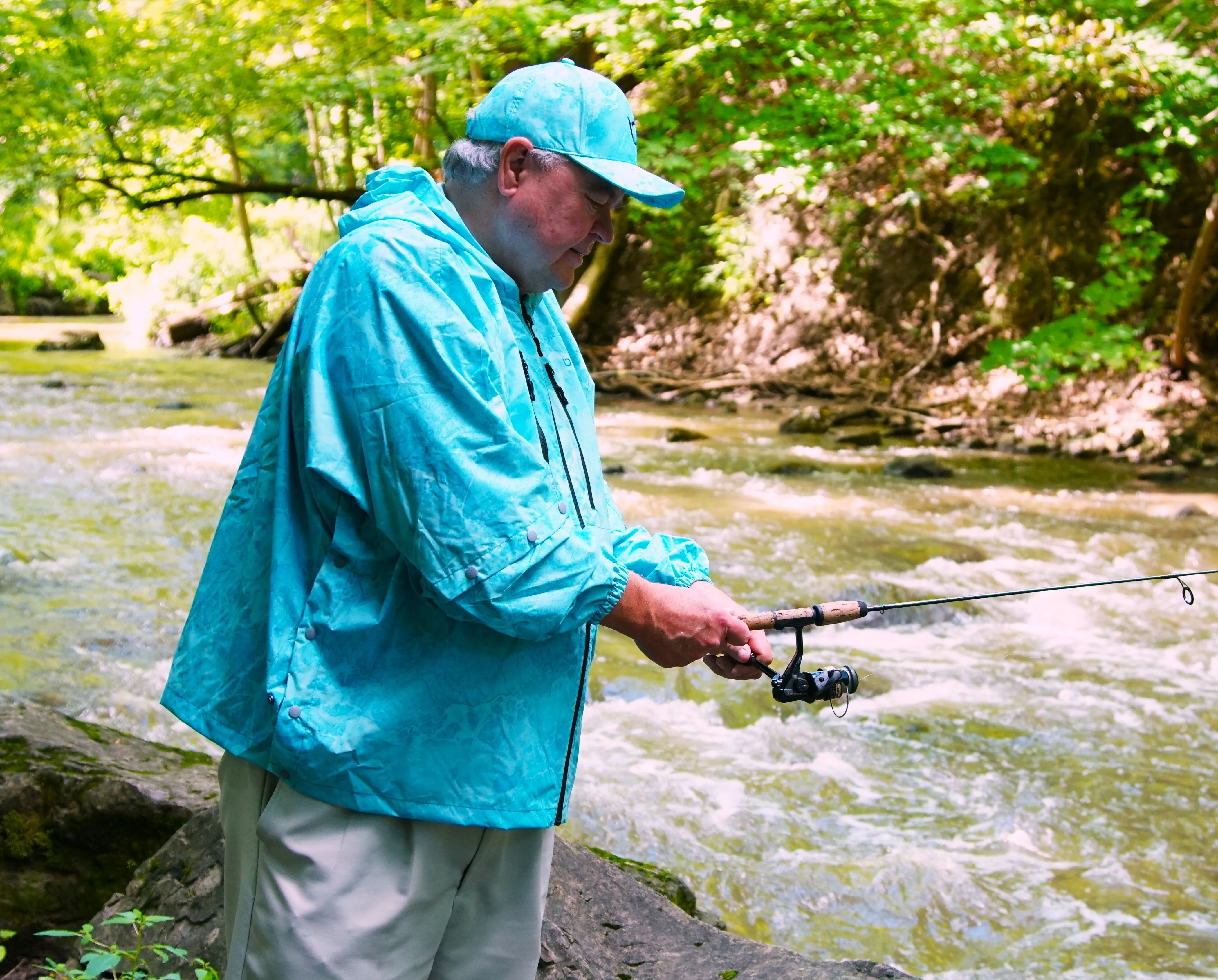 Brella 2015 Light Blue Rain Jacket