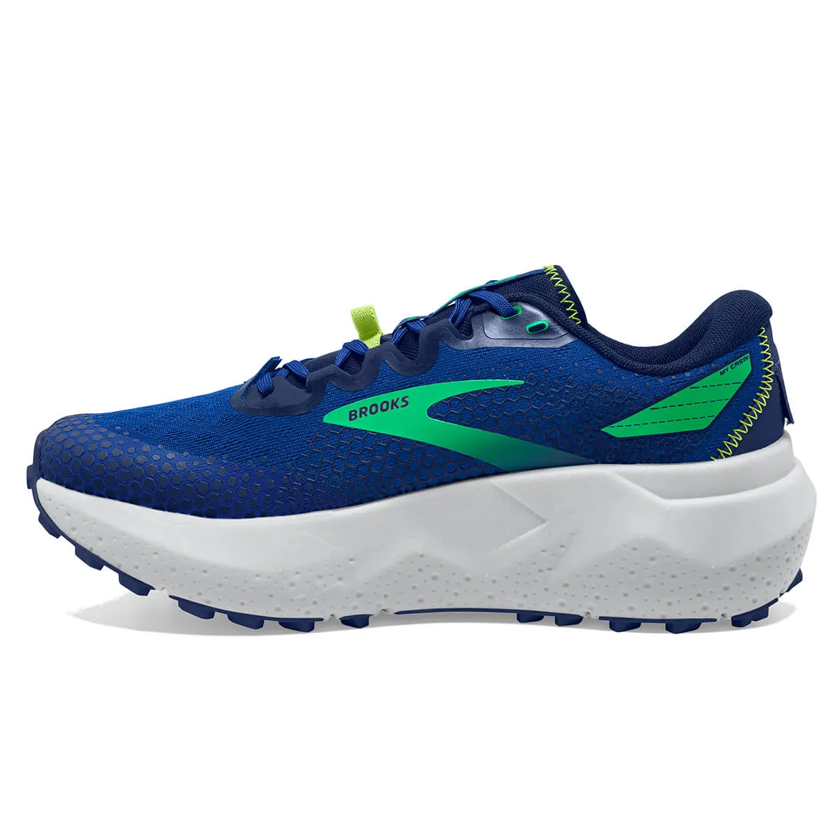 Brooks Caldera 6 Mens Trail Running Shoes - Blue/Surf the Web/Green