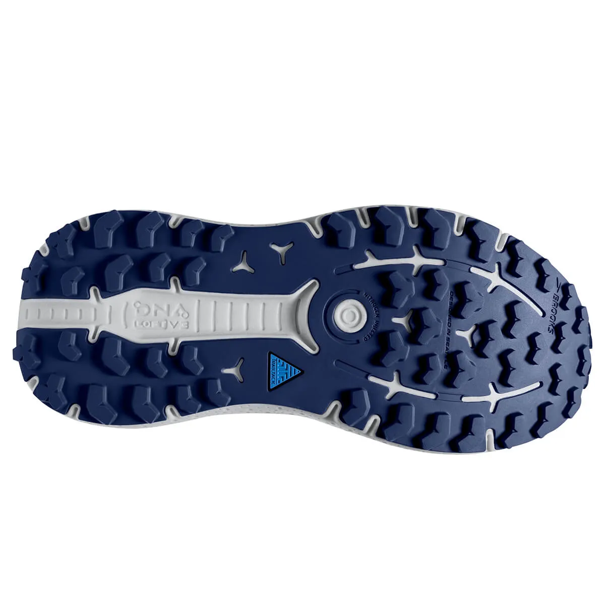 Brooks Caldera 6 Mens Trail Running Shoes - Blue/Surf the Web/Green