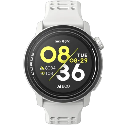 COROS PACE 3 Premium GPS Sport Smartwatch White Silicone Band with 2 Year Warranty