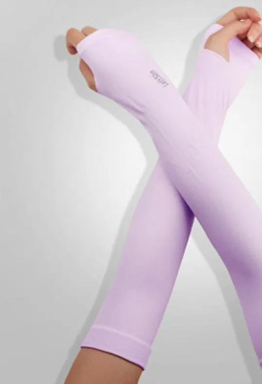 Custom logo sleeve sunscreen gloves