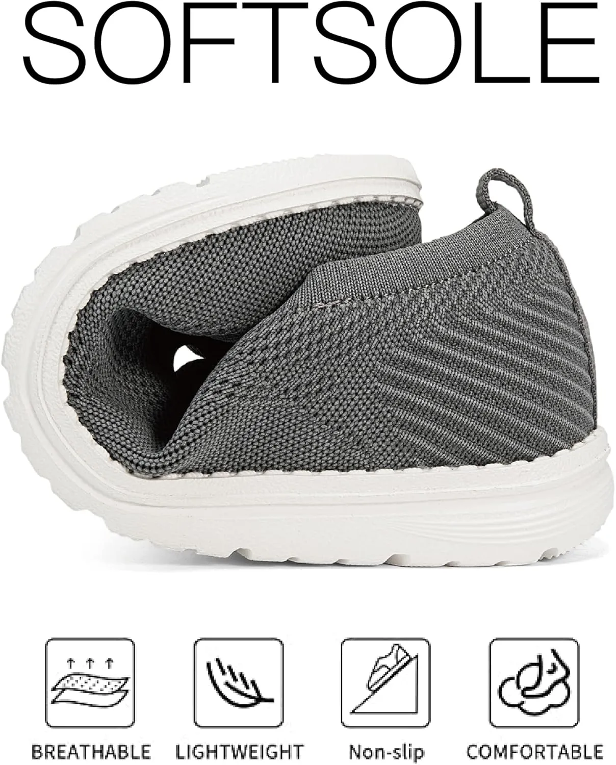 Grand Attack Men's Shoes | Casual Slip On Loafers | Walking Shoes | Comfortable & Lightweight | for Home, Leisure Travel, Driving Shoes