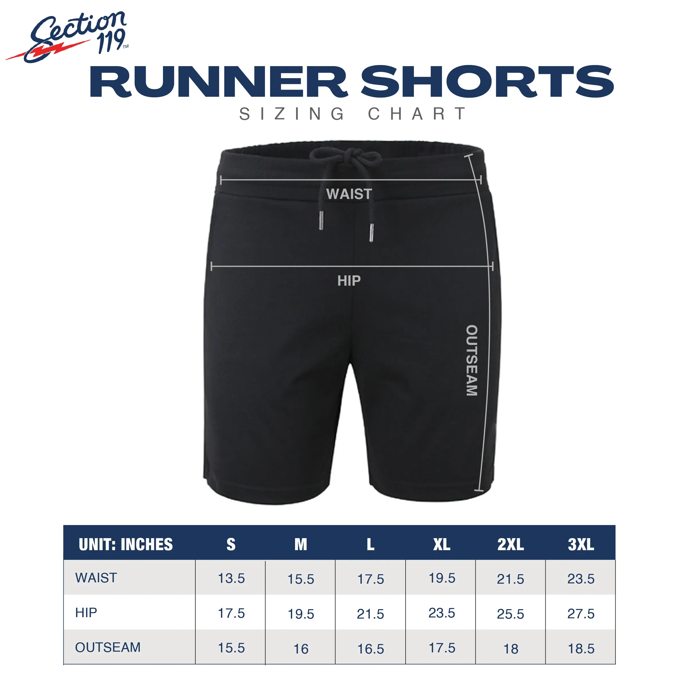 Grey Dancing Bear Long-Distance-Runner Shorts