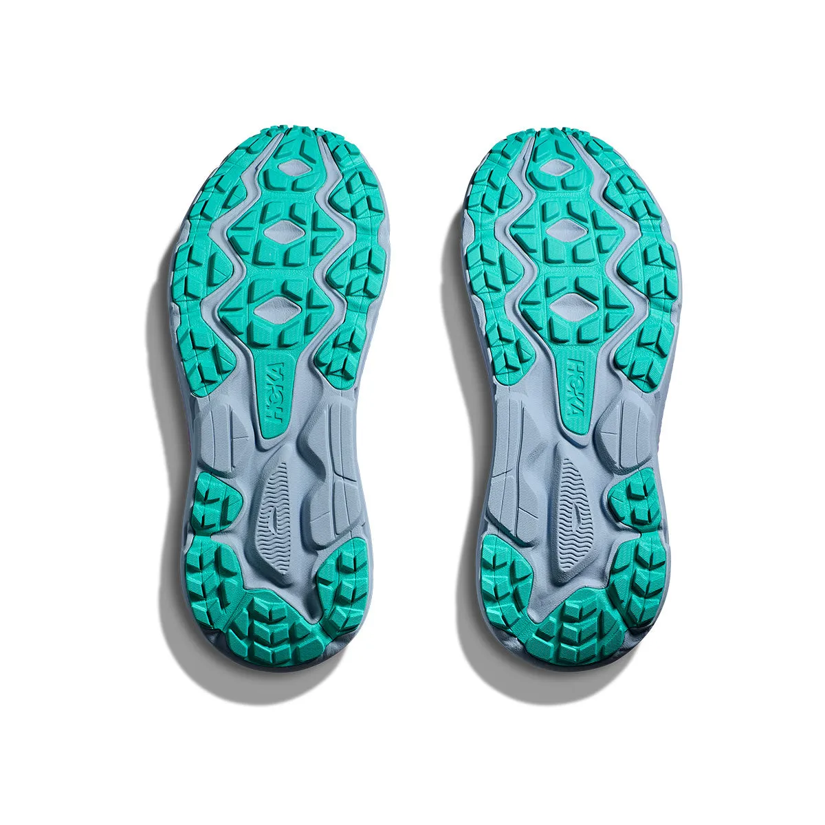 Challenger 7 Womens Hoka Trail Running Shoes in Evening Sky/Drizzle Colorway