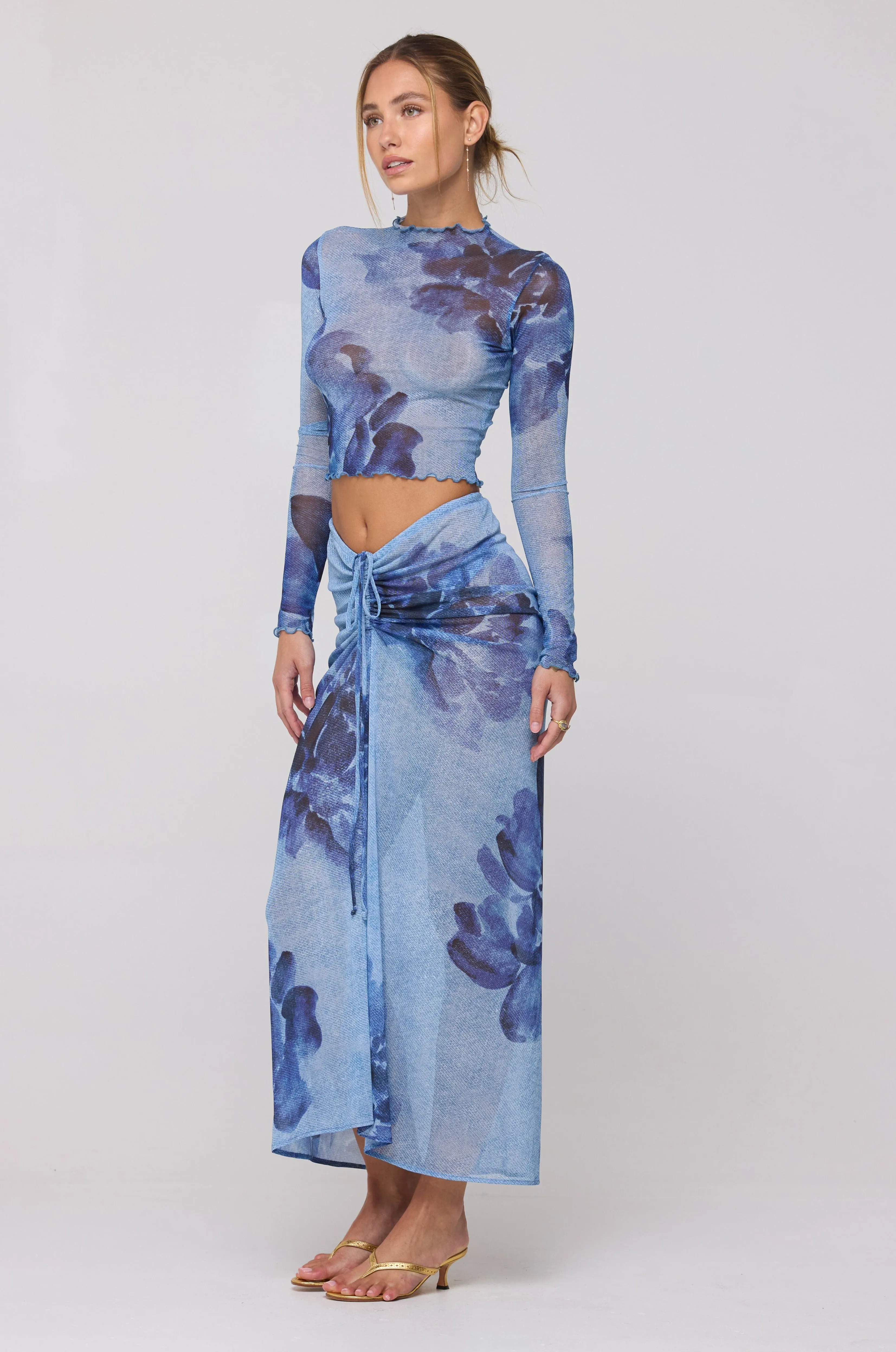 Ida Top in Indigo