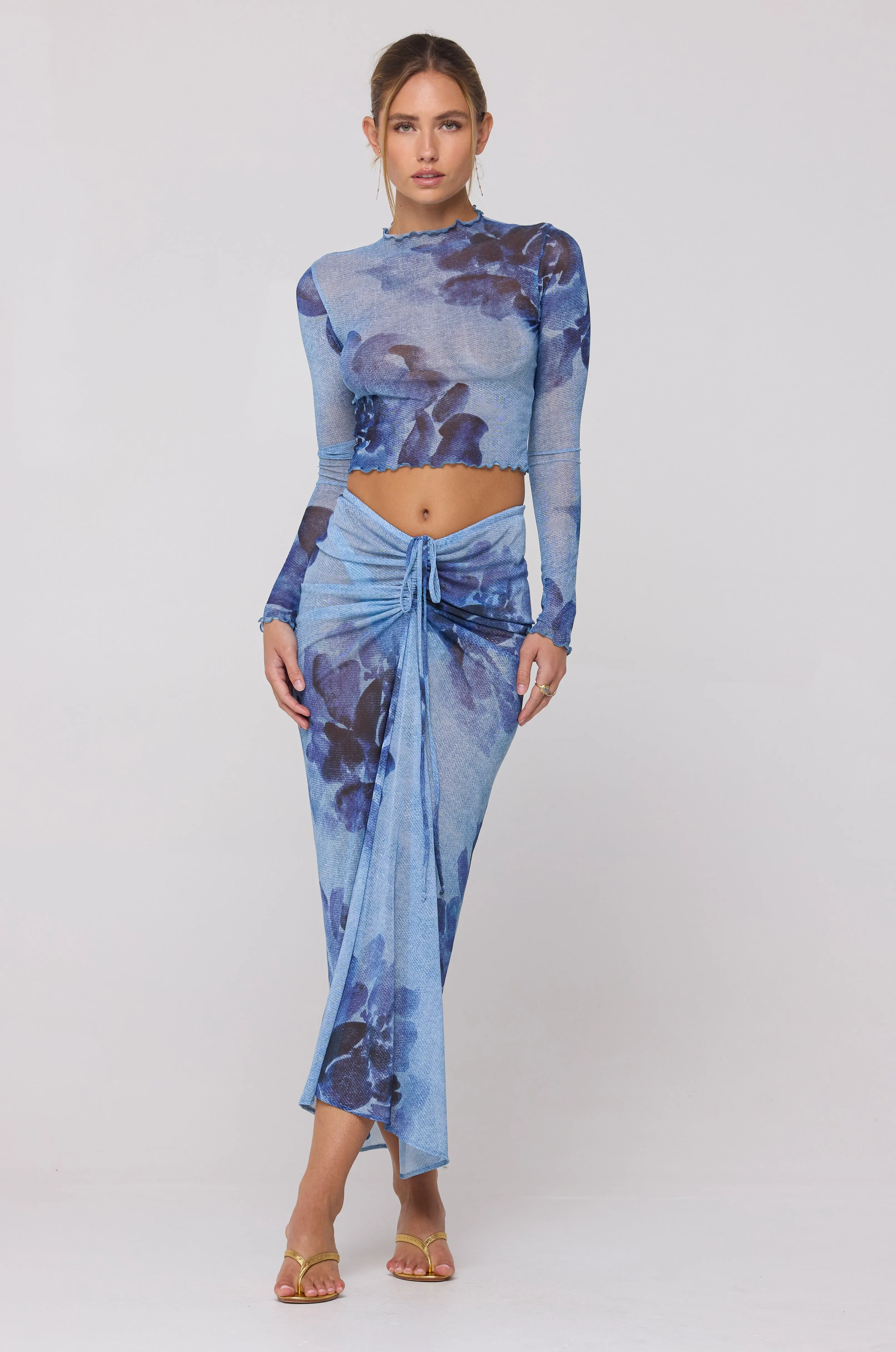 Ida Top in Indigo