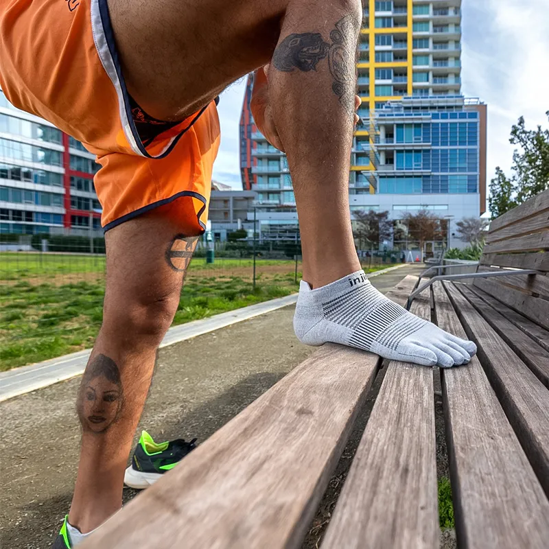 Injinji Run Lightweight No-Show Socks