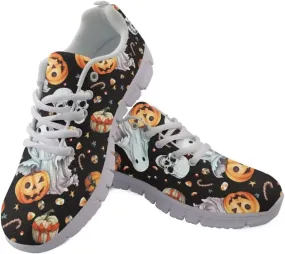 Jeiento Lightweight Halloween Shoes for Men Women,Walking Running Shoes Sneaker for Hiking Walking Sports Jogging Shoes