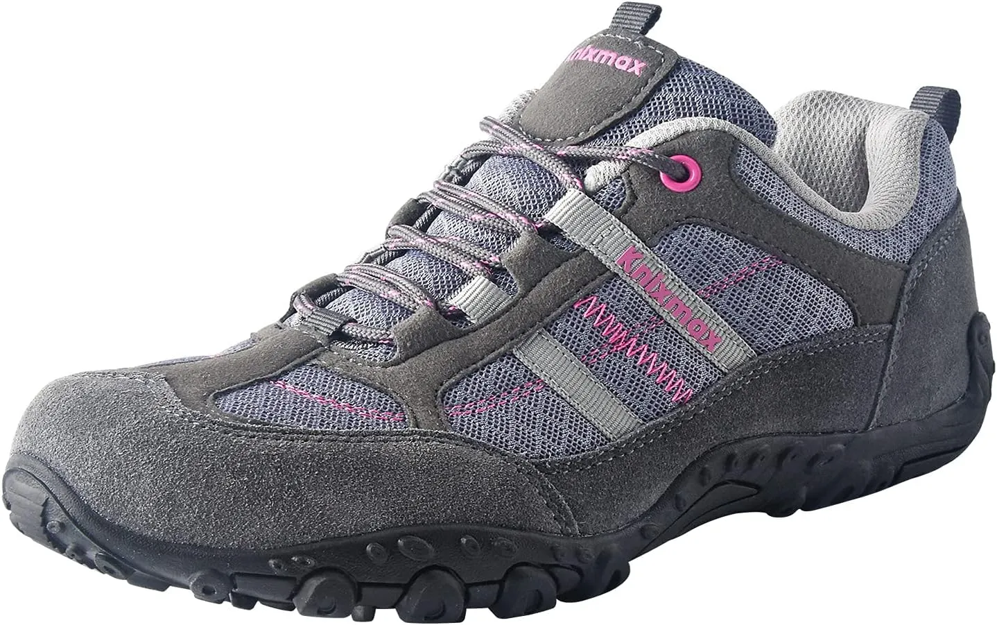 Knixmax Womens Hiking Shoes Lightweight Non-Slip Climbing Trekking Sneakers for Woman Camping Backpacking Shoe Summer Hiker Shoes
