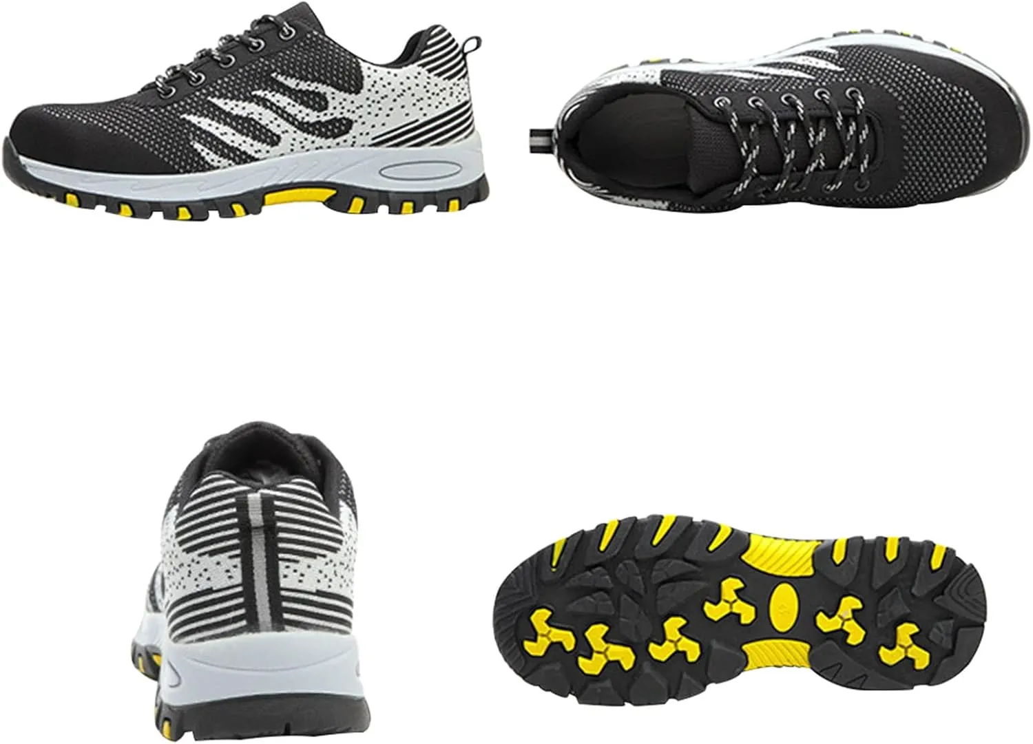 Lightweight Indestructible Safety Shoes,for Warehouse, Auto Repairing, Working, Factory, Outdoor Sports,
