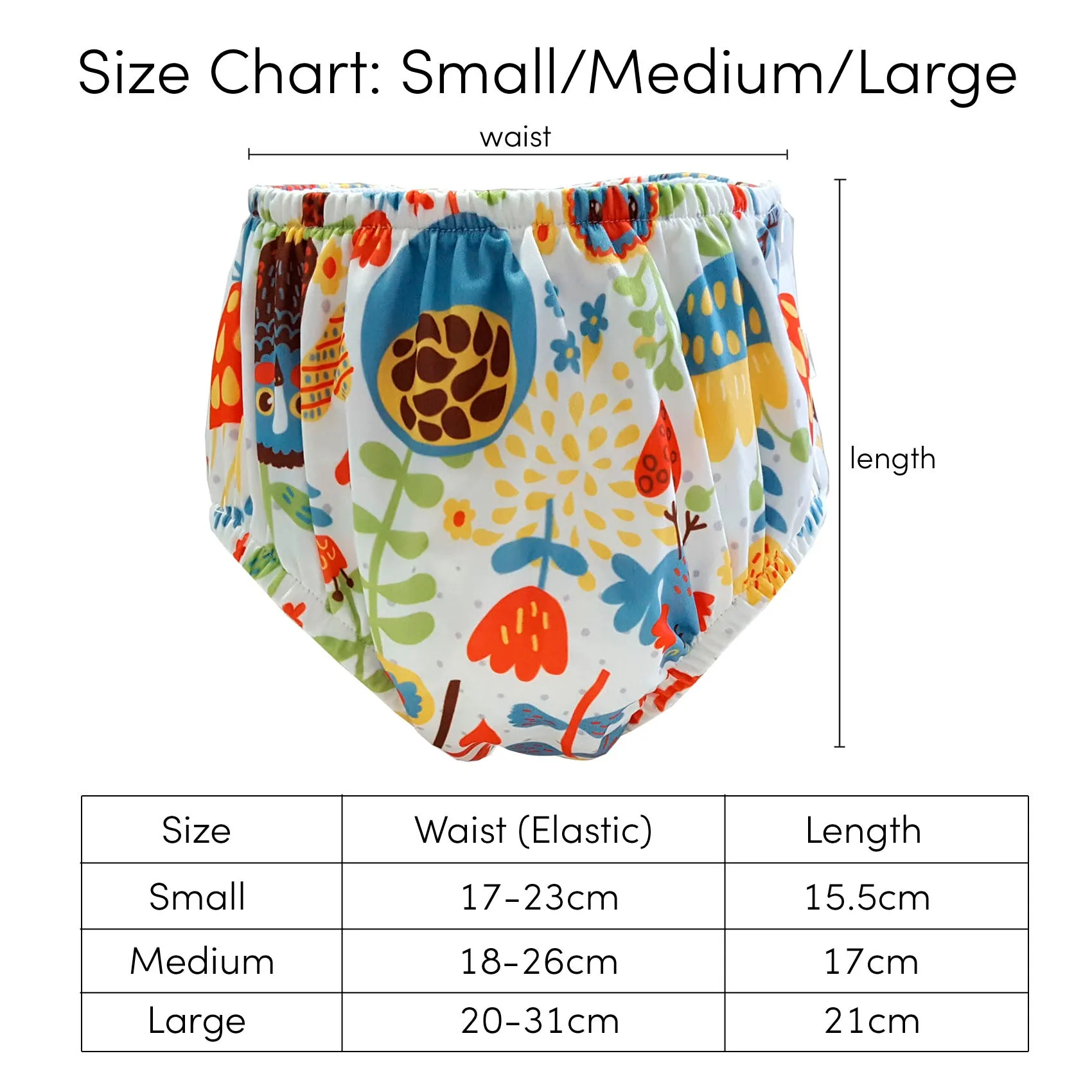 Lightweight Swim Diaper - Safari