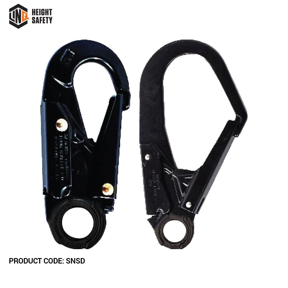 LINQ Shock Absorbing Webbing Lanyard Single Leg  WLO1SNSD