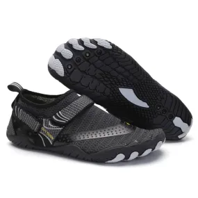 Men’s & Women’s Water Shoes Barefoot Quick Dry Aqua Sports - Black Size EU39 = US6