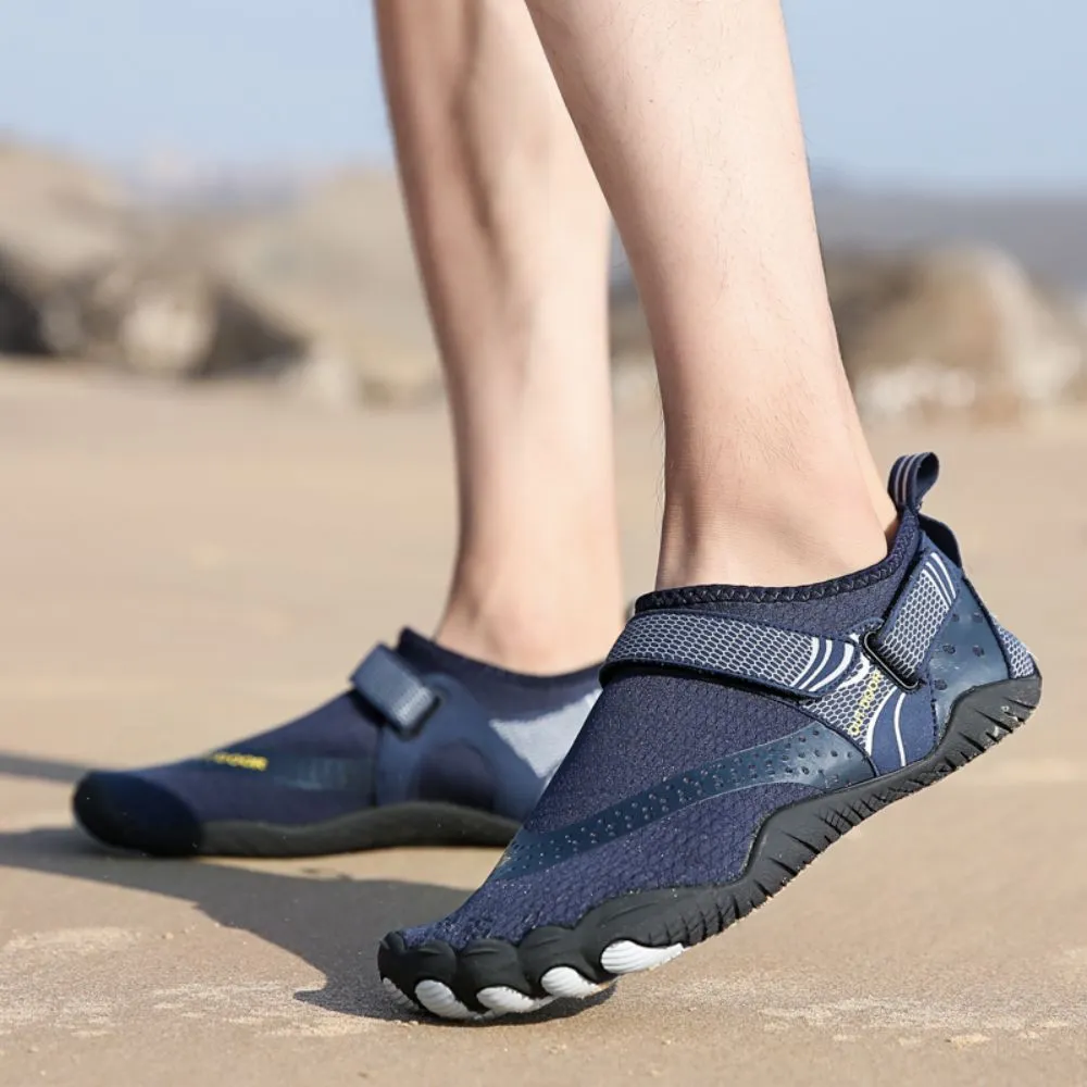 Men’s & Women’s Water Shoes Barefoot Quick Dry Aqua Sports - Blue Size EU38 = US5