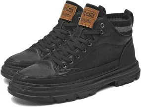 Men's high-top Sneakers, Skateboarding, Casual Walking Shoes Fashion Sneakers, Sneakers, Cargo Shoes Camping Chukka Boots Hiking Boots