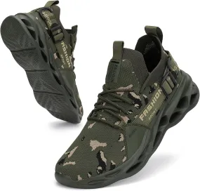 Nihaoya Mens Tennis Shoes Breathable Athletic Sneakers Lightweight Sport Shoes for Workout Walking