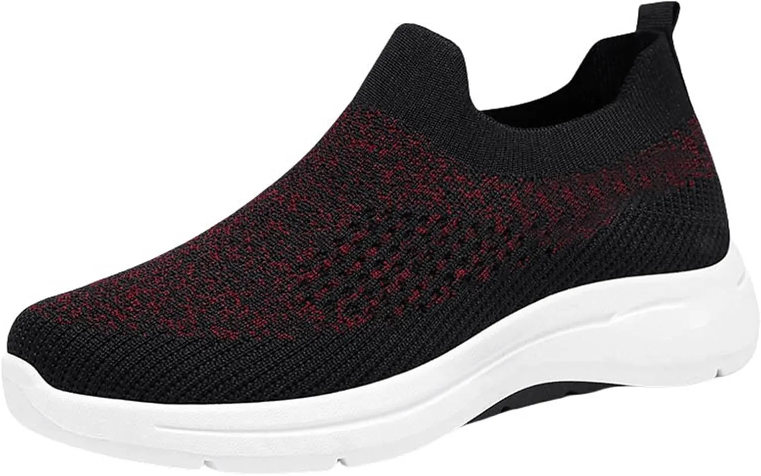 Orthopedic Walking Shoes for Women,2025 New Orthowalkway Womens Shoes,Woven Orthopedic Breathable Walking Sneaker Non-Slip Arch Support Slip on Shoes