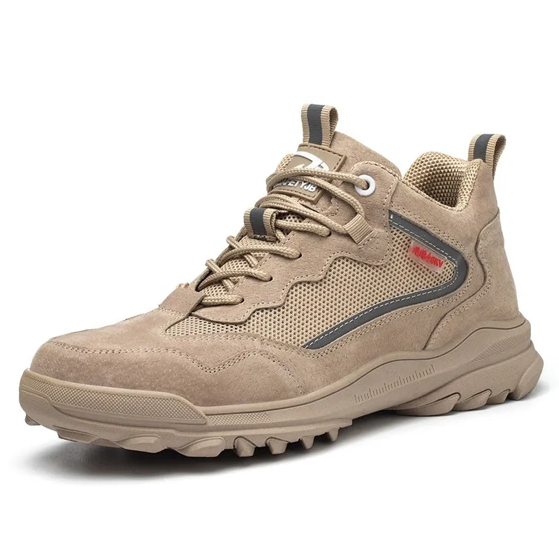 Outdoor Sneaker Anti Puncture Portable Industrial Sports Safety Shoes Unisex