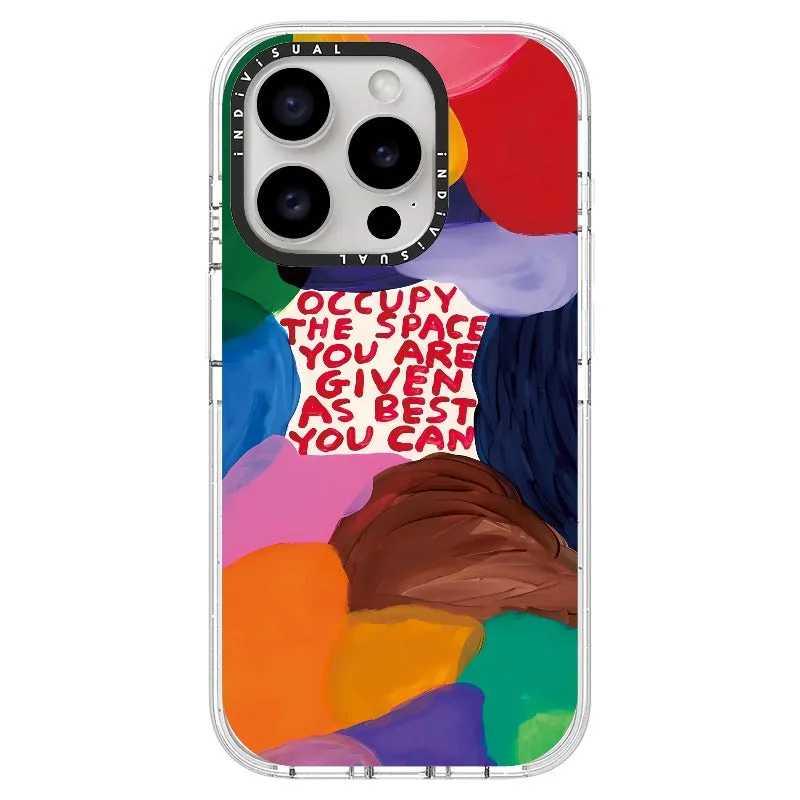 "Occupy the Space"_iPhone Ultra-Impact Case [1504399]