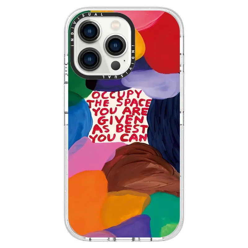 "Occupy the Space"_iPhone Ultra-Impact Case [1504399]
