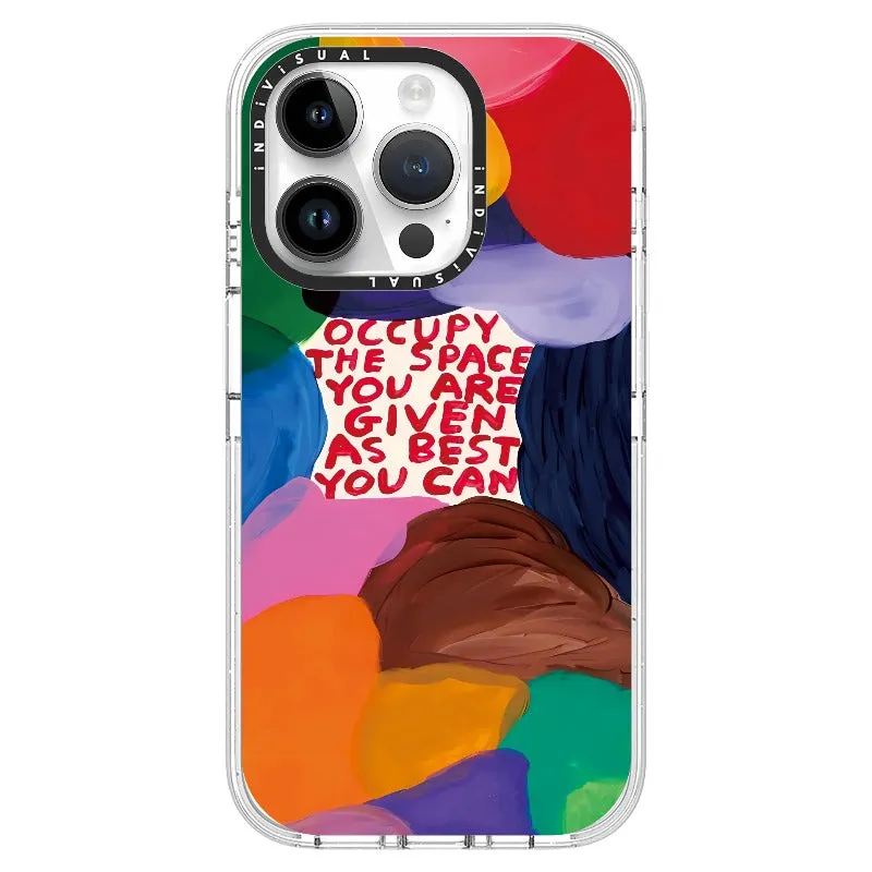 "Occupy the Space"_iPhone Ultra-Impact Case [1504399]