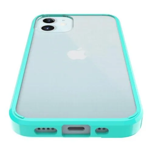 Sahara Clear Teal Hard Shell Case - iPhone 12 mini