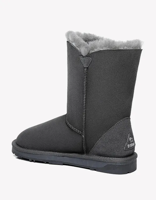 Twin Button in Grey