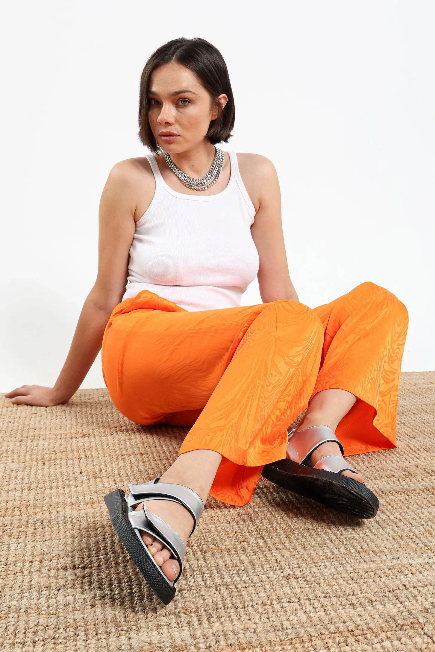 Vibrant Sandals - Silver