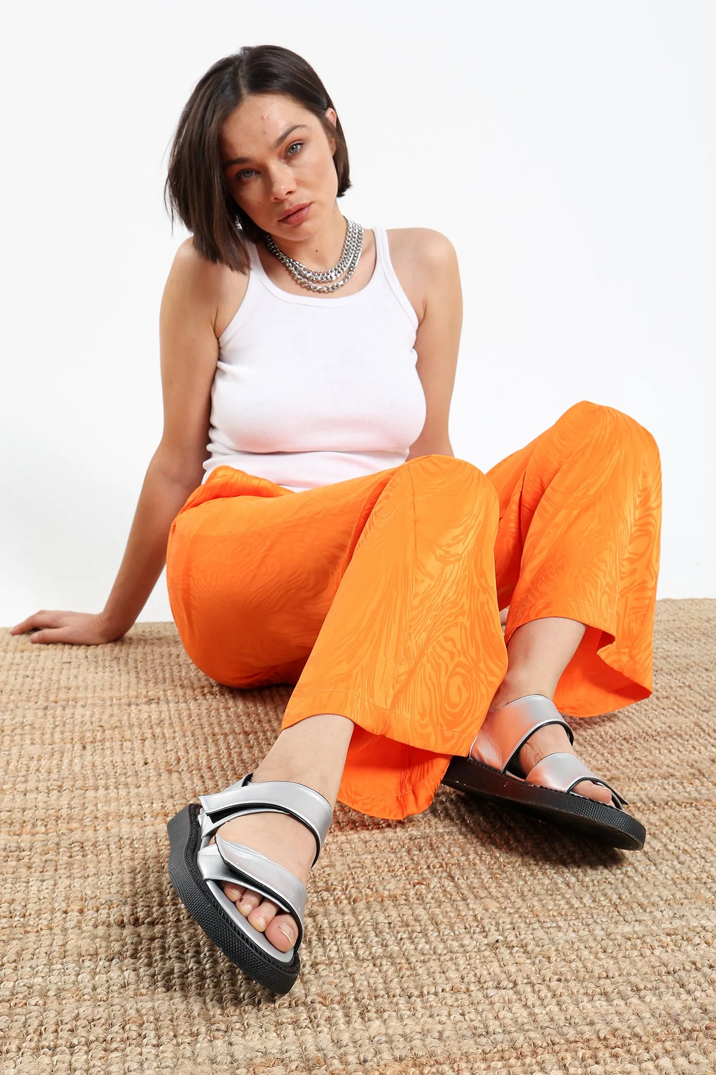 Vibrant Sandals - Silver