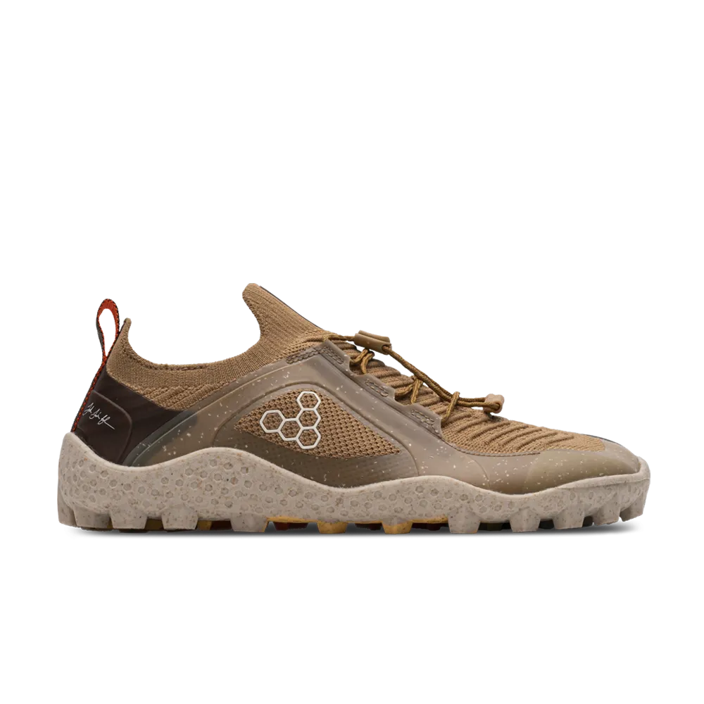 Vivobarefoot Primus Trail Knit SG JJF Mens Bone Brown