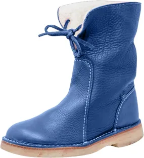 Waterproof Snow Boots for Women, Wide Width Ankle Boots Warm Insulated Faux Fur Lined Waterproof Lace Up Snow Boots Winter Fuzzy Snow Boots Short Ankle Boot with Fur Lined