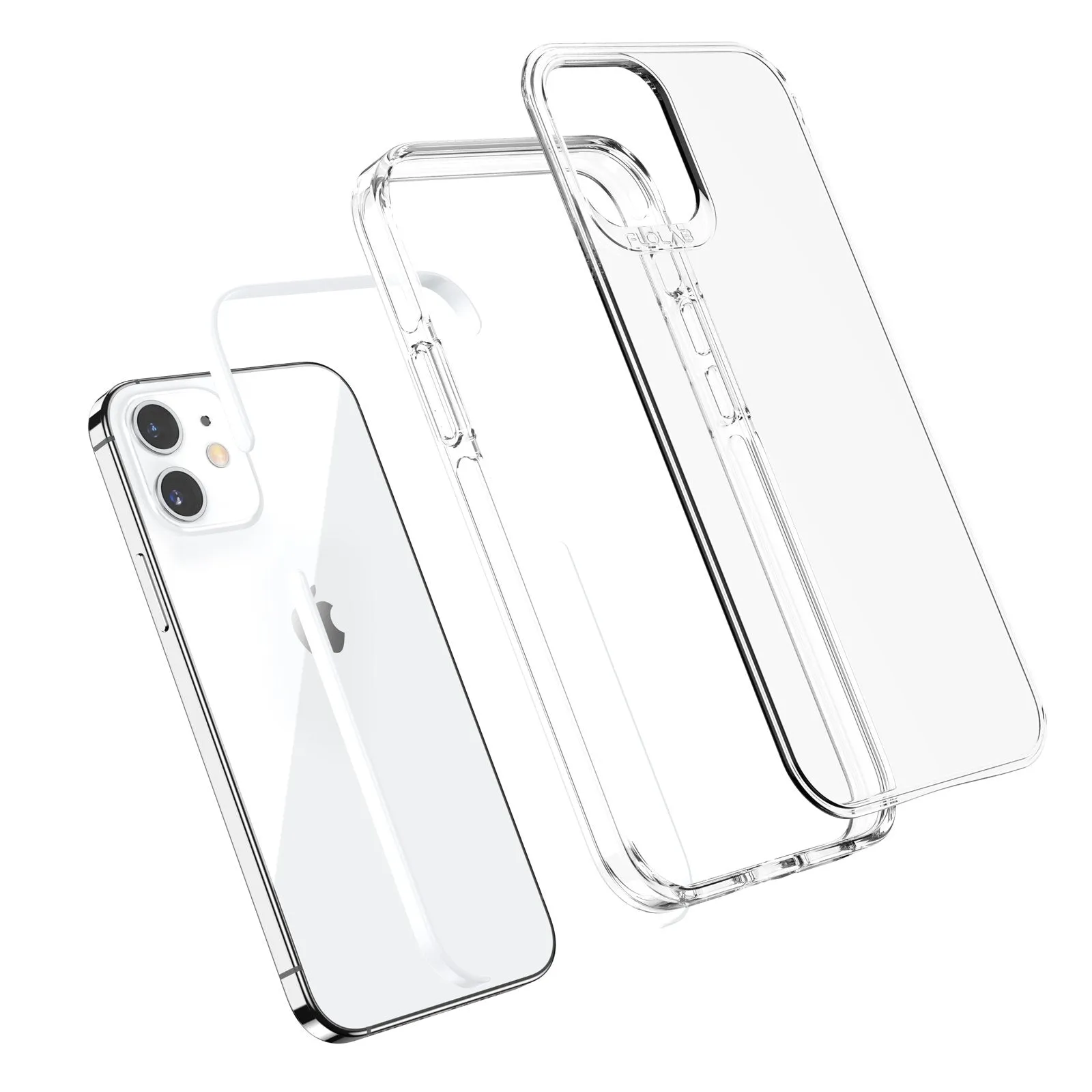 White iPhone 12 Pro Cases TAFFYCA Series