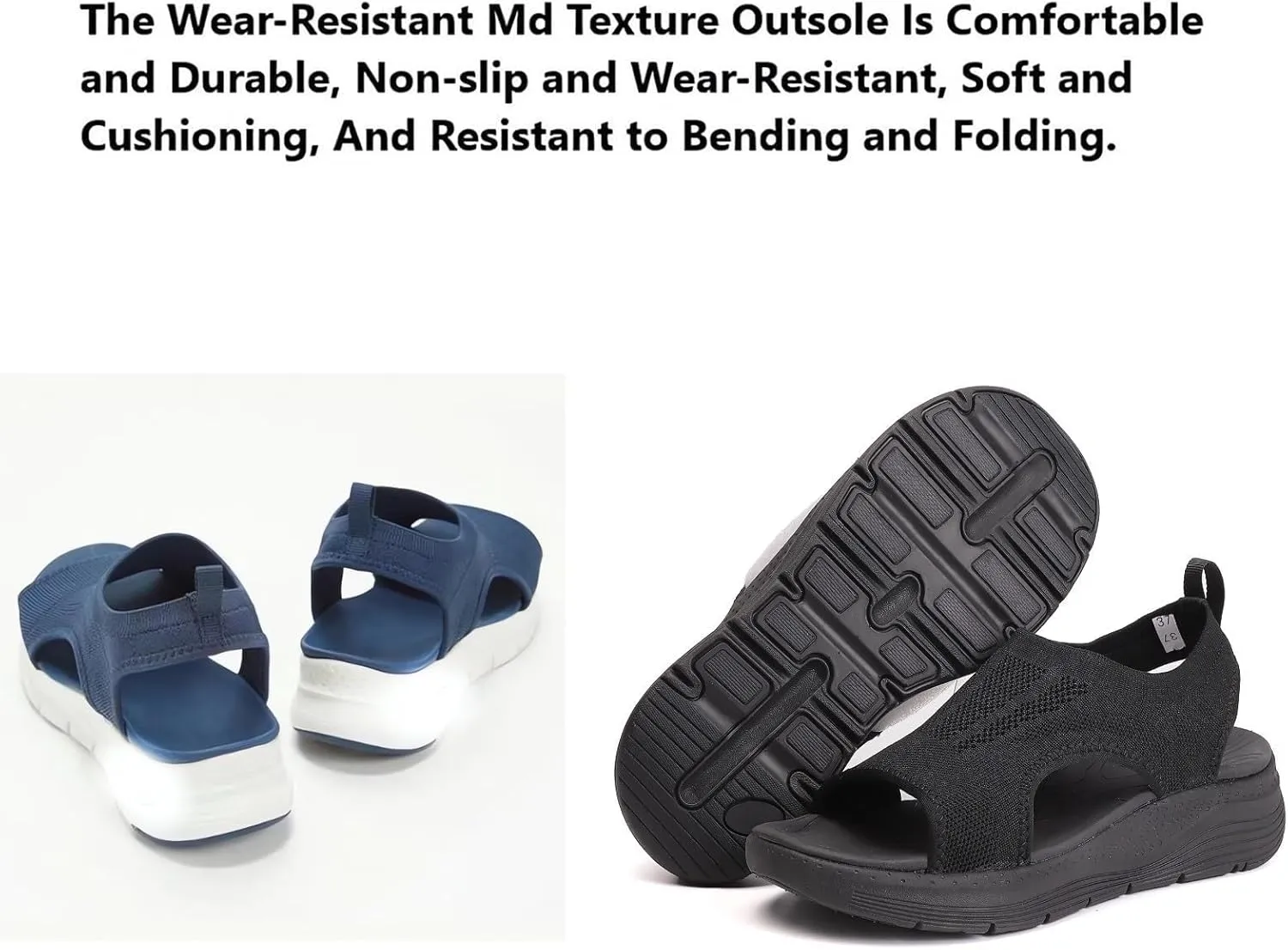 Women's Breathable Orthopedic Arch Support Sandals, Comfortable Walking Tennis Shoes, Waterproof Hiking Outdoor Active Summer Dressy Soft Mat Diabetic Sandals