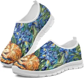 Women's Sneaker Casual Low Top Hiking Sneaker Lightweight Breathable Slip On Outdoor Soft Holiday Shoes for Womens