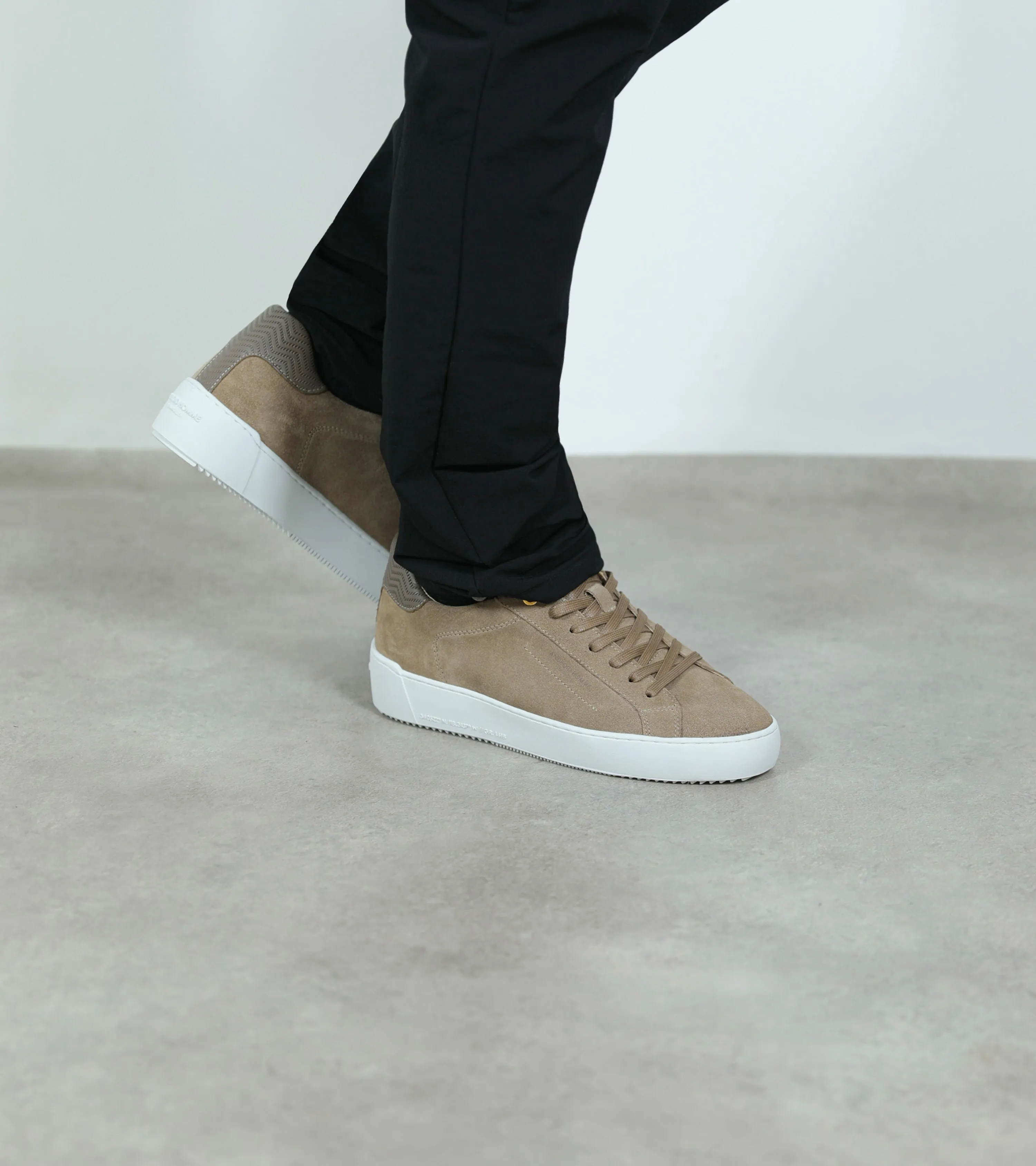 Zuma | Taupe Suede Zig Zag Leather AHP234-30